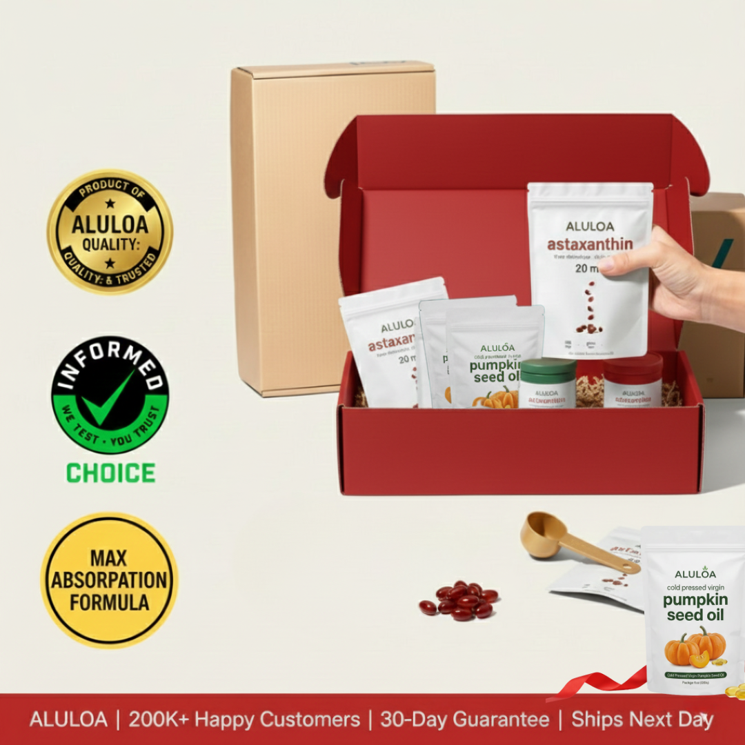 The Ultimate "Inside-Out" Health Stack: Astaxanthin + Pumpkin Seed Oil