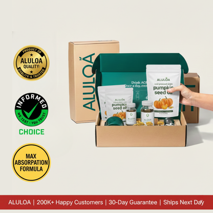 Pumpkin Seed Oil Softgels 2-in-1 Hair Growth & Hormone Balance System