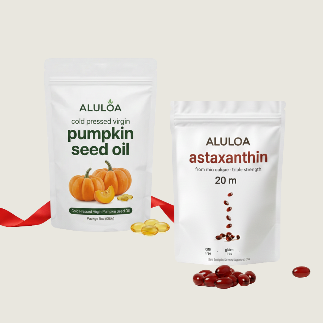 The Ultimate "Inside-Out" Health Stack: Astaxanthin + Pumpkin Seed Oil
